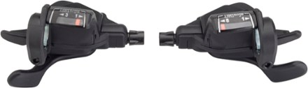 microSHIFT Mezzo Thumb-Tap Shifter Set - 3 x 8-Speed 1