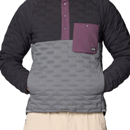 Mountain Hardwear StretchDown Light Half-Snap Pullover - Men's 5