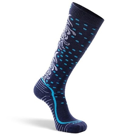Fox River Falling Leaf Lightweight Over-the-Calf Ski and Snowboard Socks - Women's 0