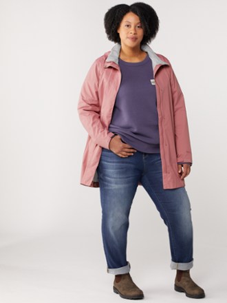 REI Co-op Rainier Long Line Rain Jacket - Women's Plus Sizes 3