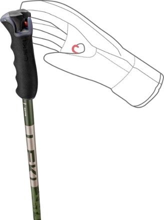 Leki Detect S Ski Poles - Pair 4