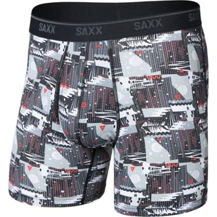 Saxx Quest Quick-Dry Boxer Briefs - Men's 0