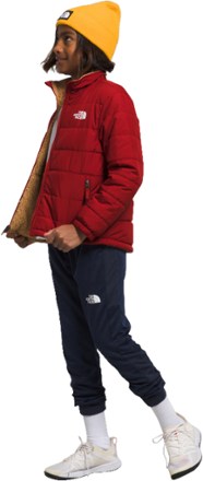 The North Face Reversible Mount Chimbo Full-Zip Hooded Insulated Jacket - Boys' 4