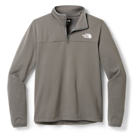 The North Face Cedar Trail Grid Fleece Quarter-Zip Pullover - Men's 0