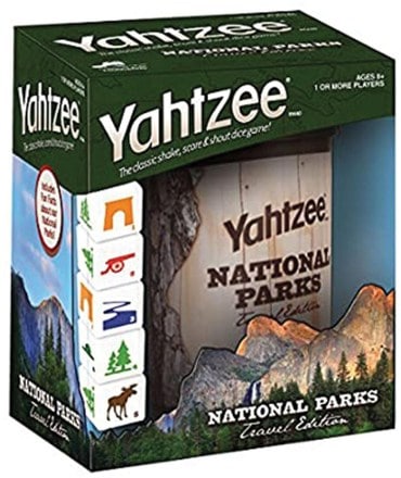 Hasbro Yahtzee National Parks Travel Edition 1