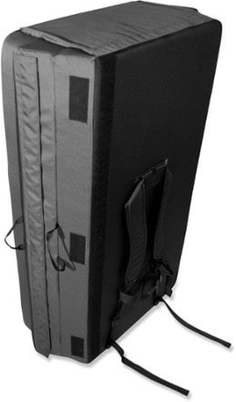 Metolius Magnum Crash Pad Back View (Black/Gray)