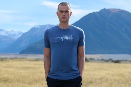 Icebreaker Merino 150 Tech Lite Pure Altitude T-Shirt - Men's 1