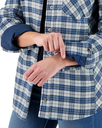 Obermeyer Avery Flannel Insulated Shirt Jacket - Women's 7