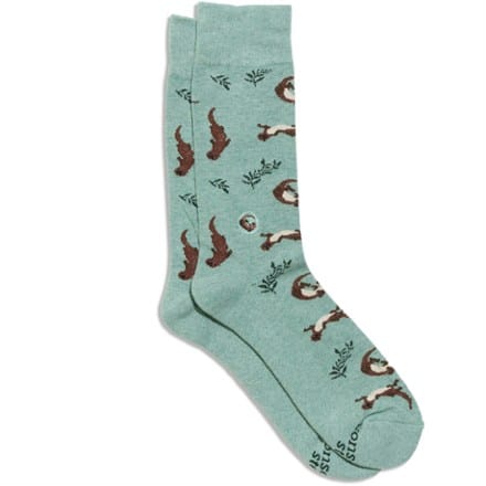 Conscious Step Socks That Protect River Otters 0