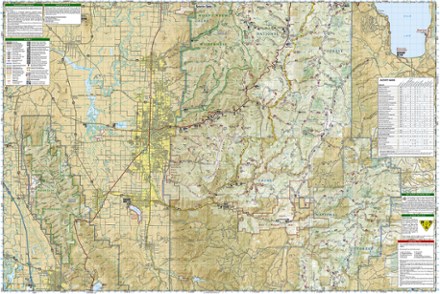National Geographic Logan / Bear River Range Topographic Map 1