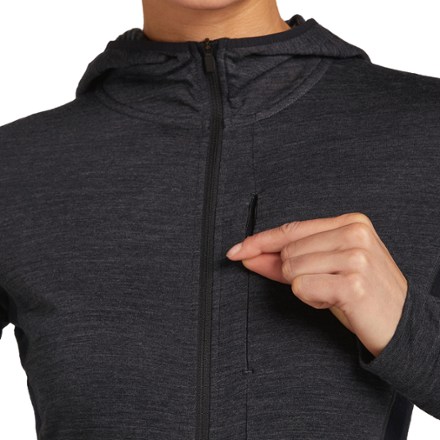 Icebreaker Merino Blend 200 RealFleece Descender Long-Sleeve Zip Hoodie - Women's 6