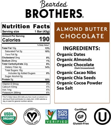 Bearded Brothers Energy Bar - 1.5 oz. 3