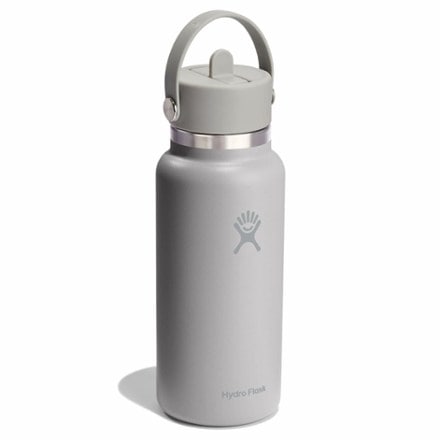 Hydro Flask Wide-Mouth Vacuum Water Bottle with Flex Straw Cap - 32 fl. oz. 1