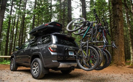 HangOver 4 Bike Hitch Rack Black One Size