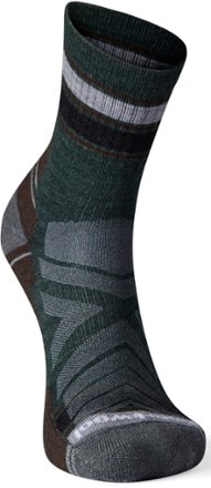 Smartwool Hike Light Cushion Striped Mid Crew Socks - Men's 1