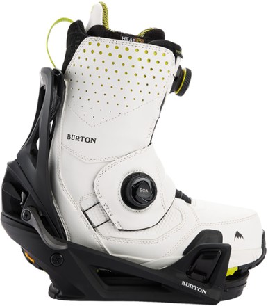 BURTON GENESIS Re:Flex　M 23-24 ホワイト×ゴールド Men's Burton Genesis Re:Flex Snowboard Bindings | Burton.com