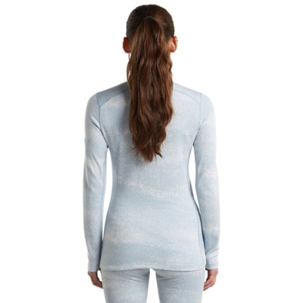 Icebreaker Merino 260 Vertex Long-Sleeve Half-Zip Chillwave Base Layer Top - Women's 2