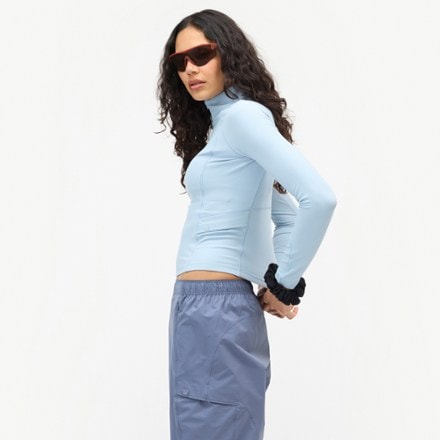 Halfdays Julie Ribbed Quarter-Zip Top - Women's 3