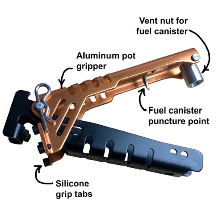 outdoor element Handled Gripper with Adapter 2