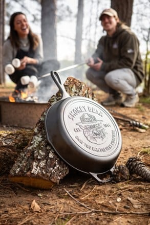 Lodge Smokey Bear Cast Iron Skillet - 10.25 in. 1