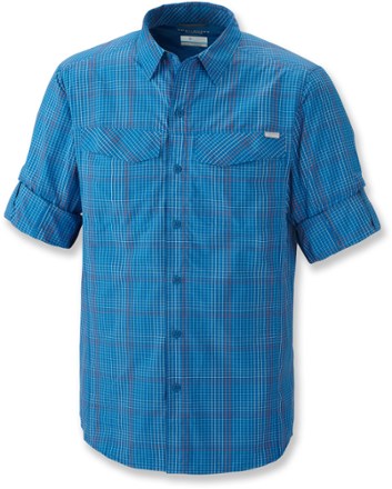 Sleeves buttoned up. (Windswept