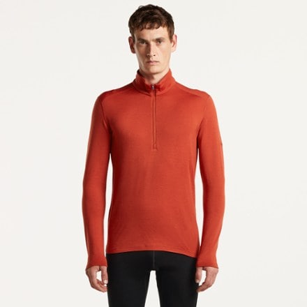 Icebreaker Merino 260 Tech Long-Sleeve Half-Zip Base Layer Top - Men's 0