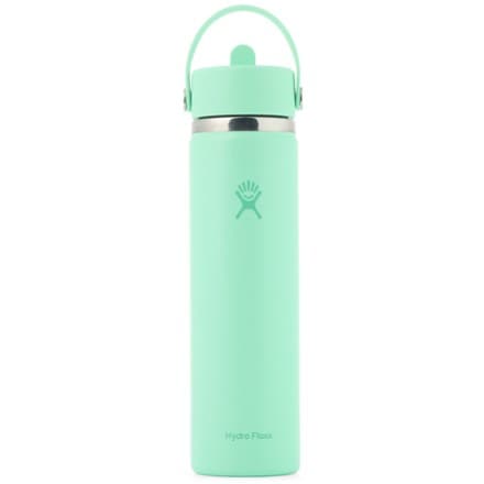 Hydro Flask Wide-Mouth Vacuum Water Bottle with Flex Straw Cap - 24 fl. oz. 1