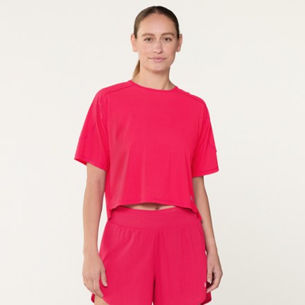 REI Co-op Swiftland Grid Running Top - Women's | REI Co-op