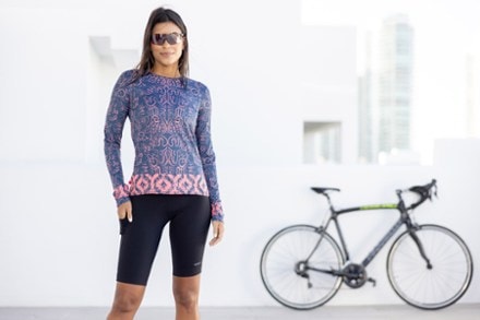 Terry Bike Bermuda Shorts - Women's 6