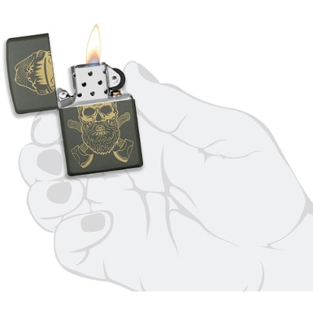 Zippo Outdoor Skull Graphic Lighter 4