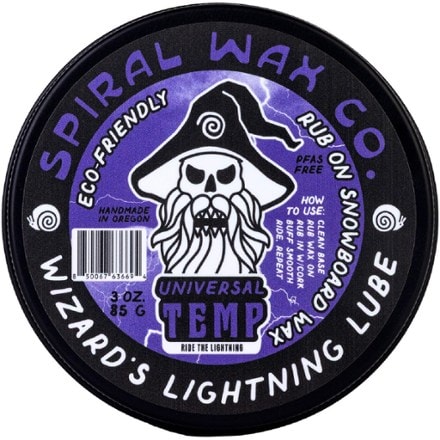 Spiral Wax Co. Lighting Lube Rub-On Snowboard Wax 1