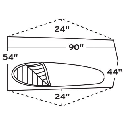 Tent Floor Plan (Zinc/Orange Spice)