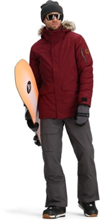 Obermeyer Ridgeline Insulated Jacket with Faux Fur - Men's 3