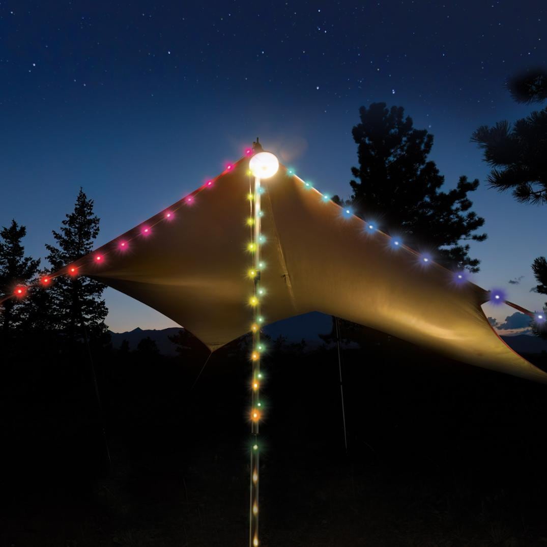 Location Image for Radiant StarLit Rechargeable Lantern and String Light