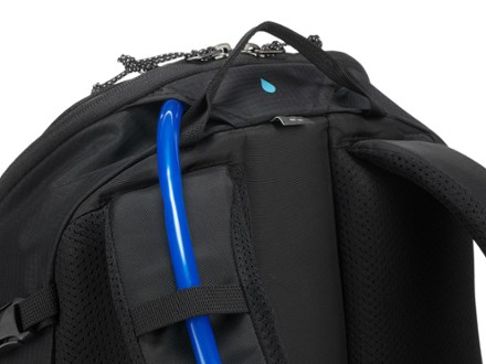 REI Co-op Trail 25 Pack Hydration port and tube routing (reservoir not included)