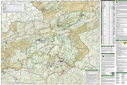 National Geographic Mount Rogers High Country Map 2