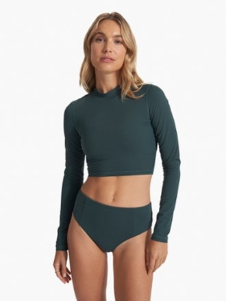 Vuori Dune Crop Swimsuit Top - Women's 0