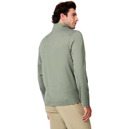 Free Country Tech Heather Double Face Quarter-Zip Mock Pullover - Men's 2
