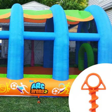 Nite Ize Orange Screw Ultimate Ground Anchors - Large - Package of 2 8