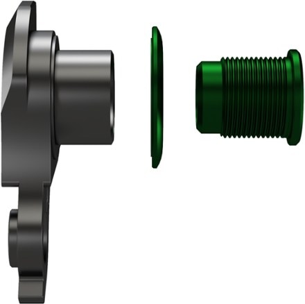 Wheels Manufacturing Universal Derailleur Hanger 487-9 for SRAM UDH Trek ABP MTB Frames - Green 1