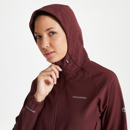 ladies soft shell waterproof jacket