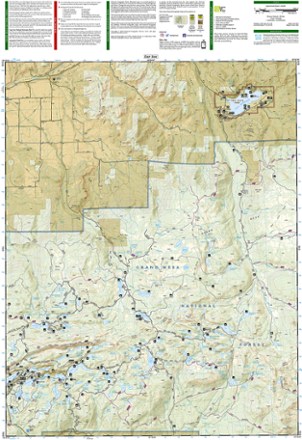 National Geographic Grand Mesa Trail Map 2