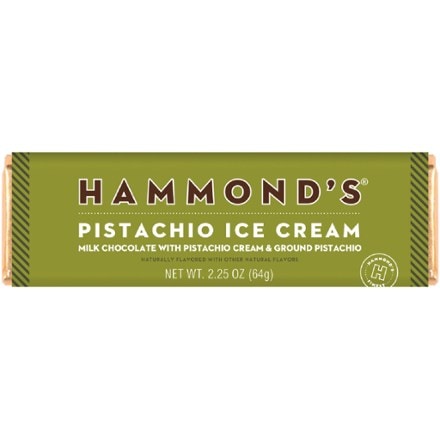 Hammond's Candies Pistachio Ice Cream Chocolate Bar 0