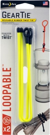 Nite Ize Loopable Gear Tie 12" - Package of 2 0