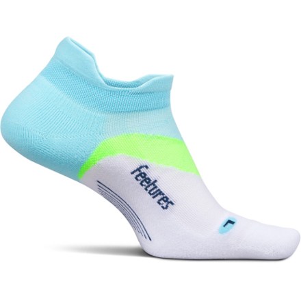 Feetures Elite Light Cushion No Show Tab Socks Blue M