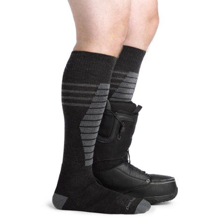 Darn Tough Edge Over-the-Calf Midweight Ski and Snowboard Socks - Men's 2