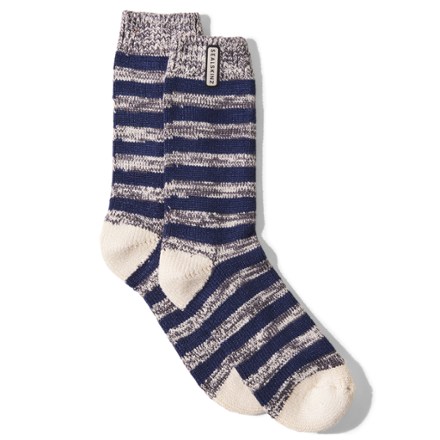 Sealskinz Banham Mid Striped Socks Blue L