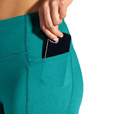 Brooks Moment 5" Short Tights - Women's 4