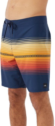 O'Neill Hyperfreak Heat Stripe Line 19" Boardshorts - Men's 4