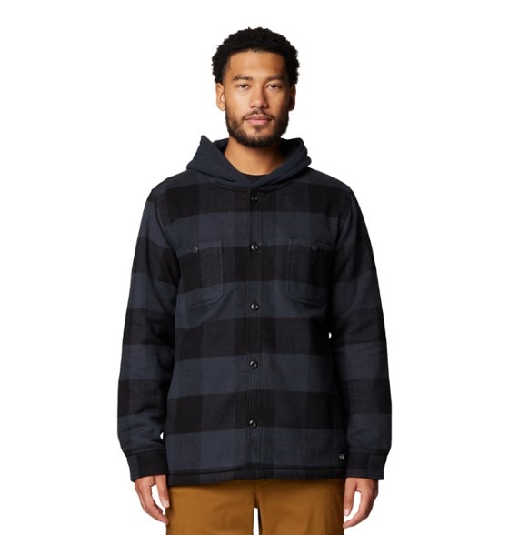 On Body Image of color Black Tatanka Check